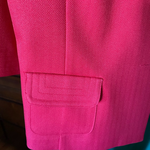 Perceptions Red Blazer Jacket - Picture 11 of 11